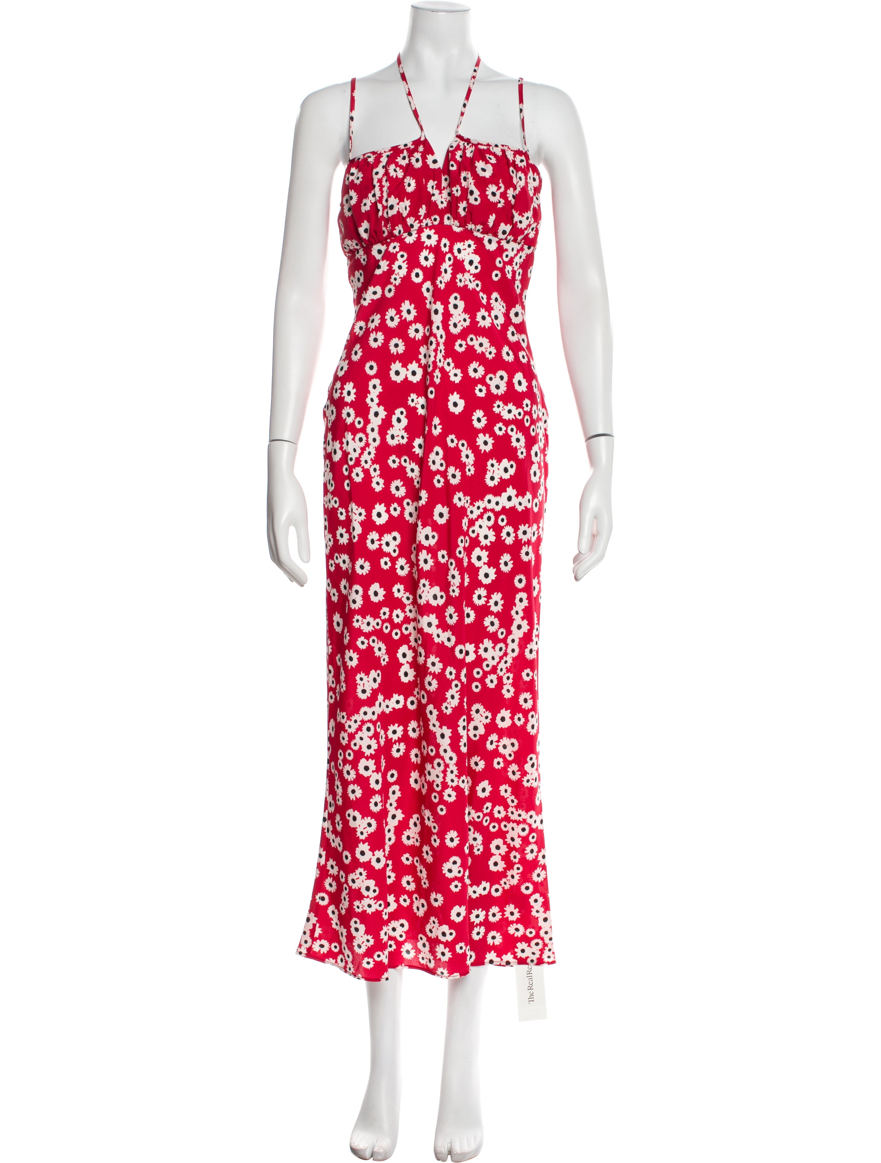 Ciao Lucia Floral Print Midi Length Dress