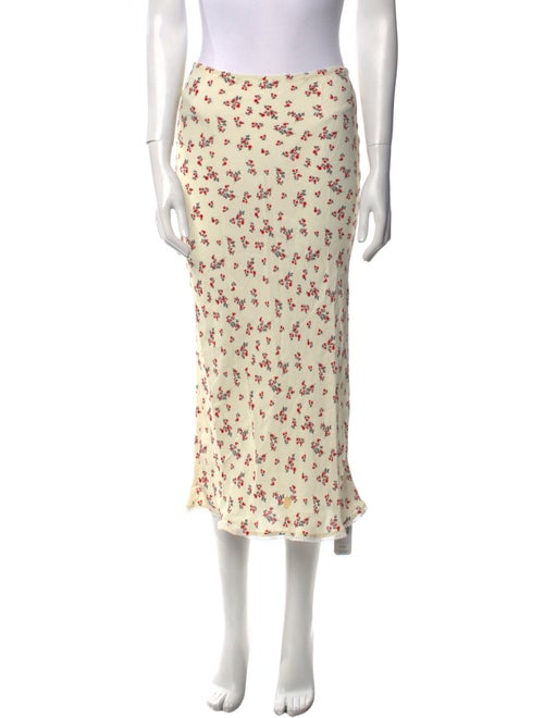 Ciao Lucia Floral Print Midi Length Skirt