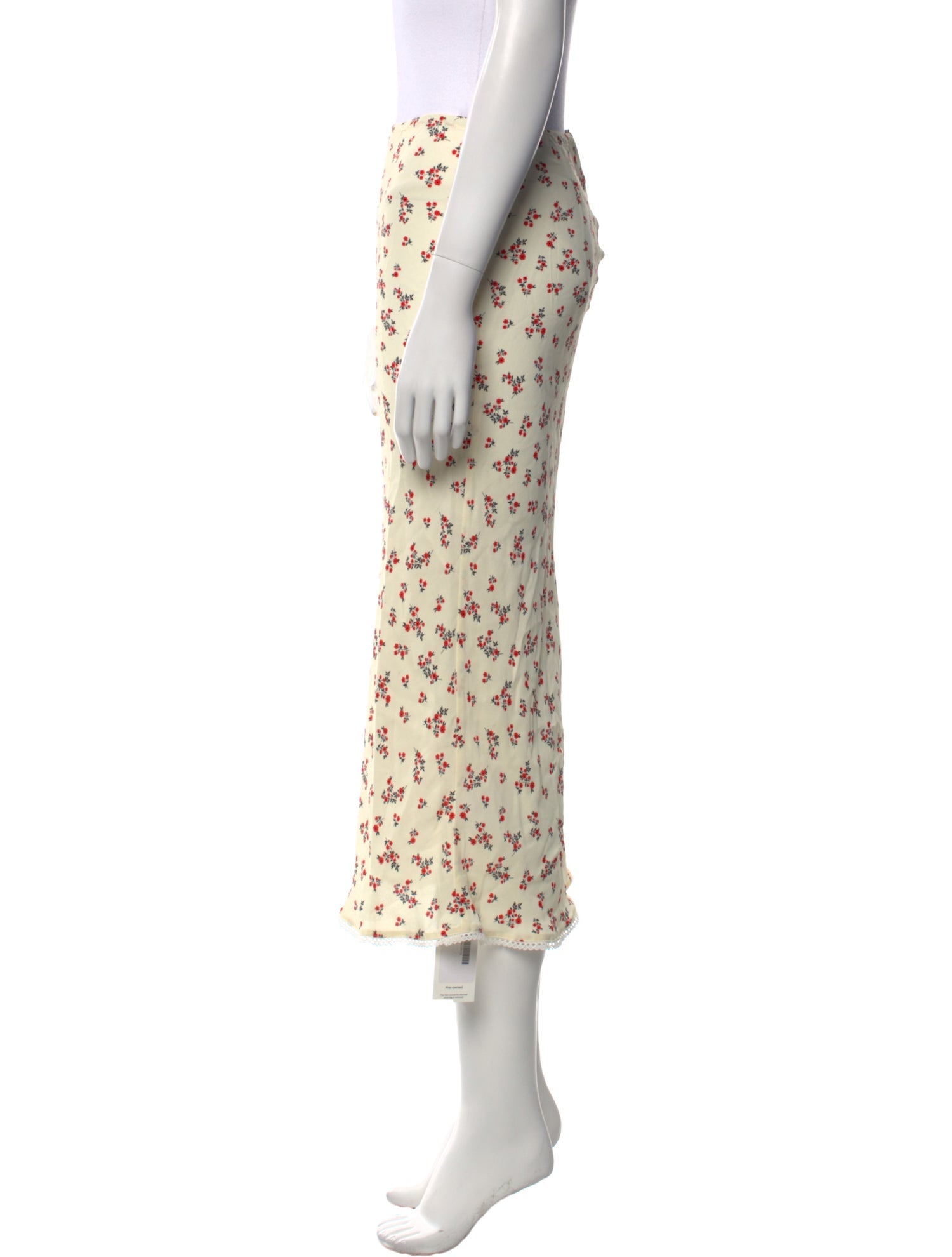 Ciao Lucia Floral Print Midi Length Skirt