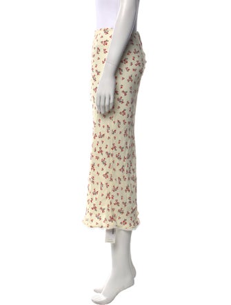 Ciao Lucia Floral Print Midi Length Skirt