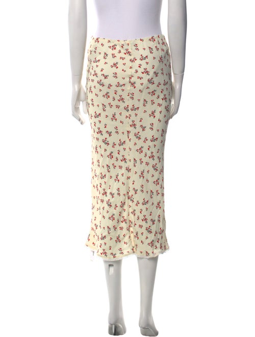 Ciao Lucia Floral Print Midi Length Skirt