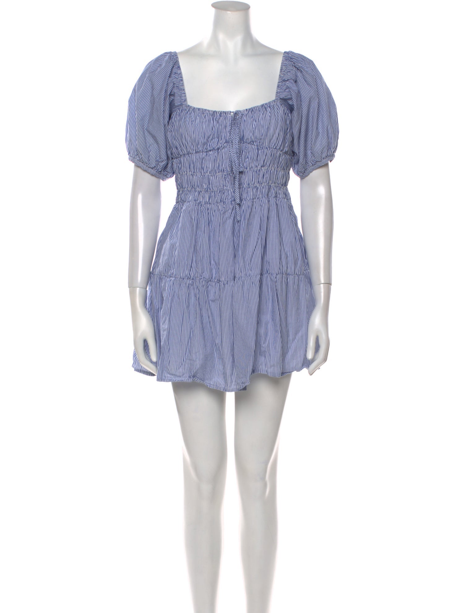 Ciao Lucia Striped Mini Dress