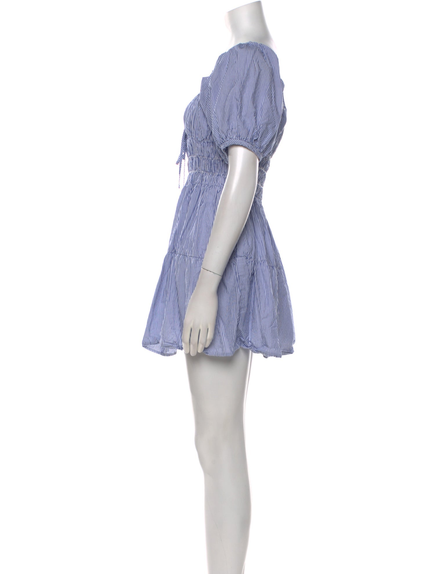 Ciao Lucia Striped Mini Dress