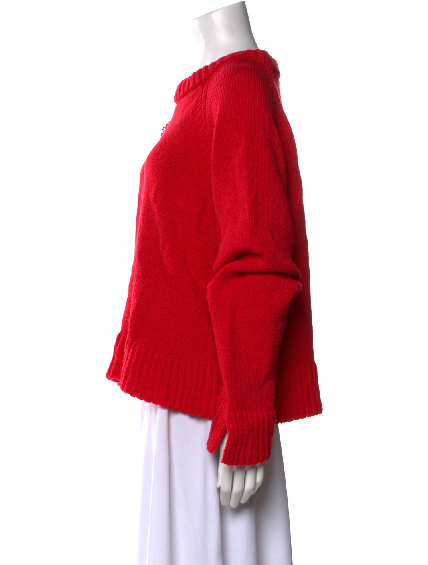 Ciao Lucia Merino Wool Crew Neck Sweater