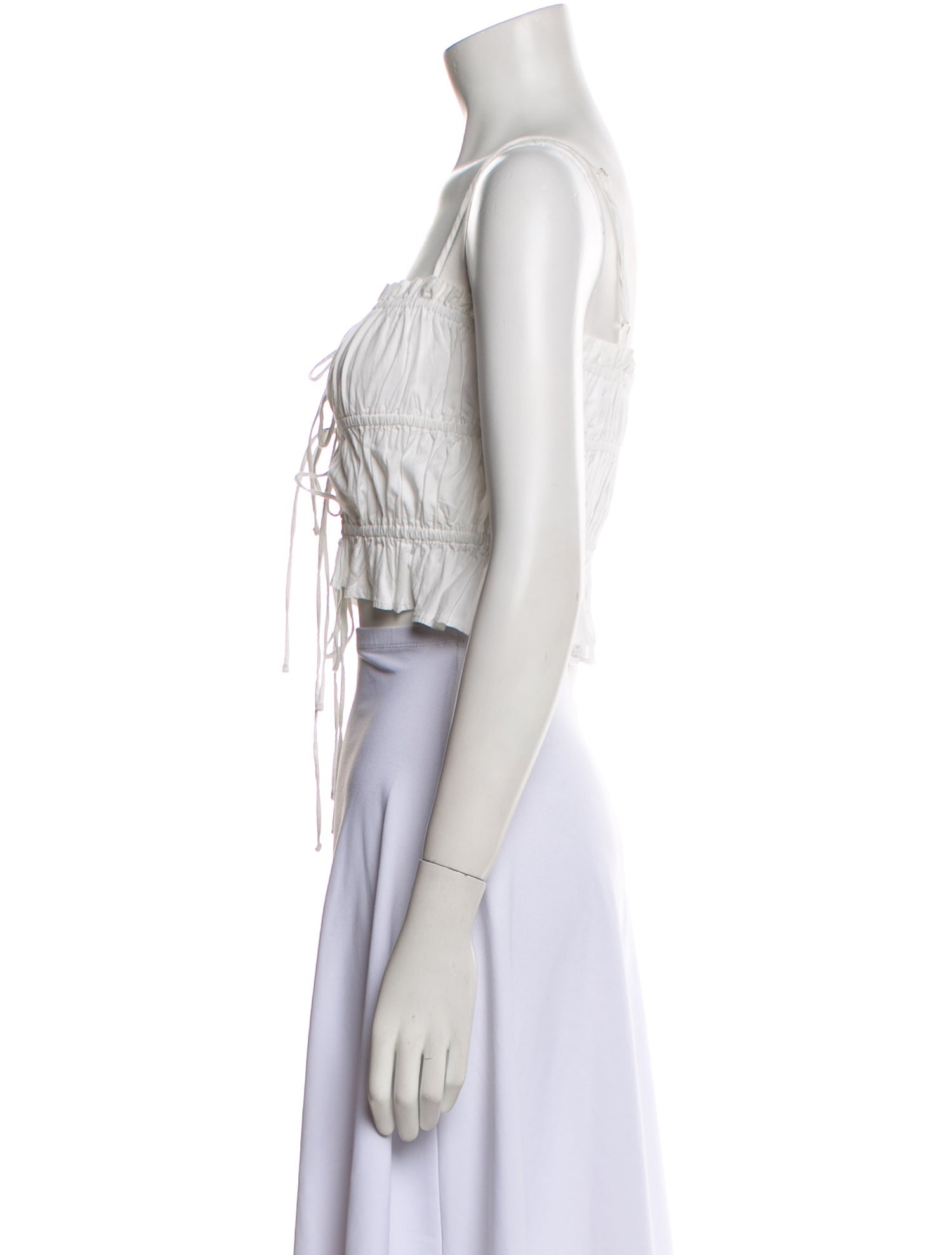 Ciao Lucia Strapless Crop Top