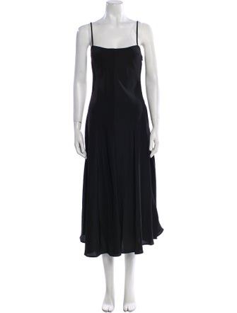 Ciao Lucia Square Neckline Midi Length Dress