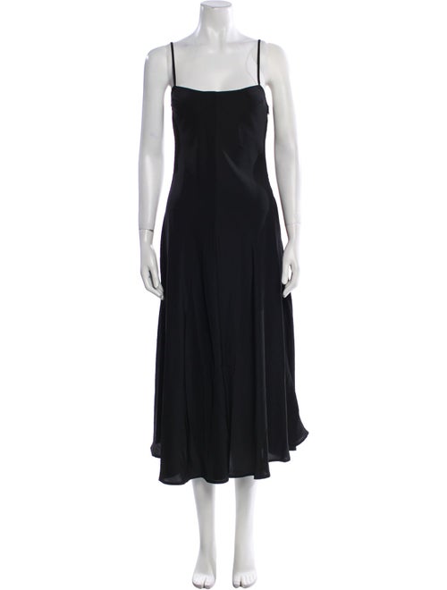 Ciao Lucia Square Neckline Midi Length Dress