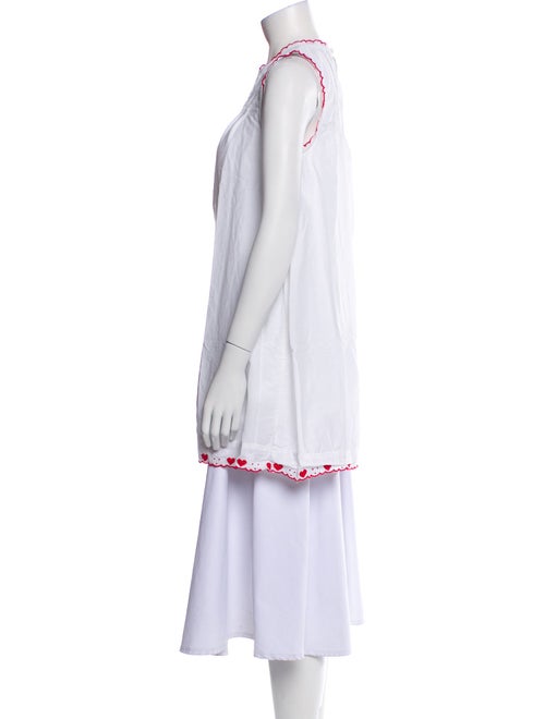 Ciao Lucia Crew Neck Sleeveless Tunic