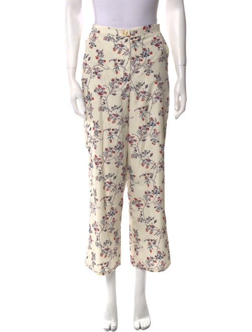 Ciao Lucia Floral Print Wide Leg Pants