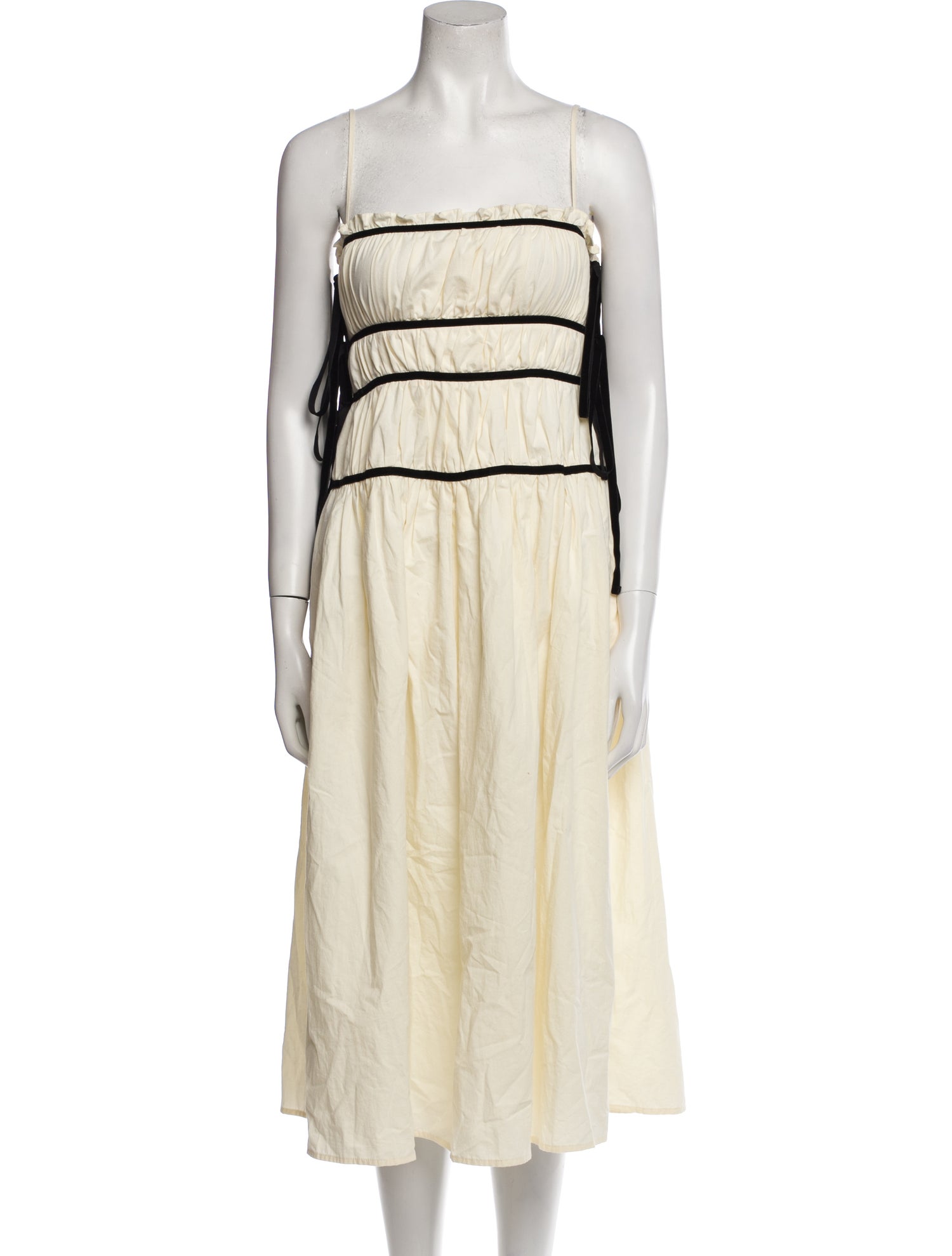 Ciao Lucia Square Neckline Midi Length Dress