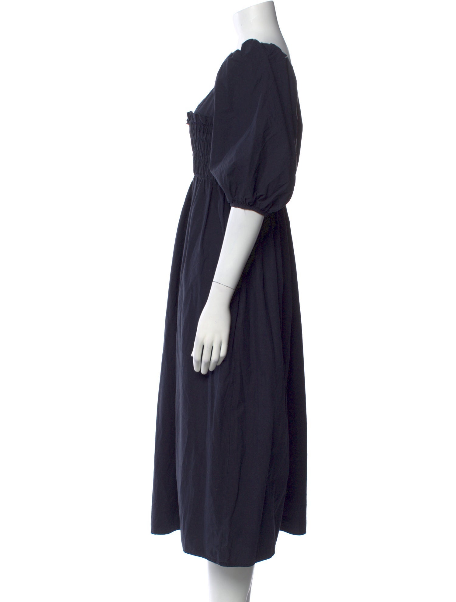 Ciao Lucia Scoop Neck Midi Length Dress