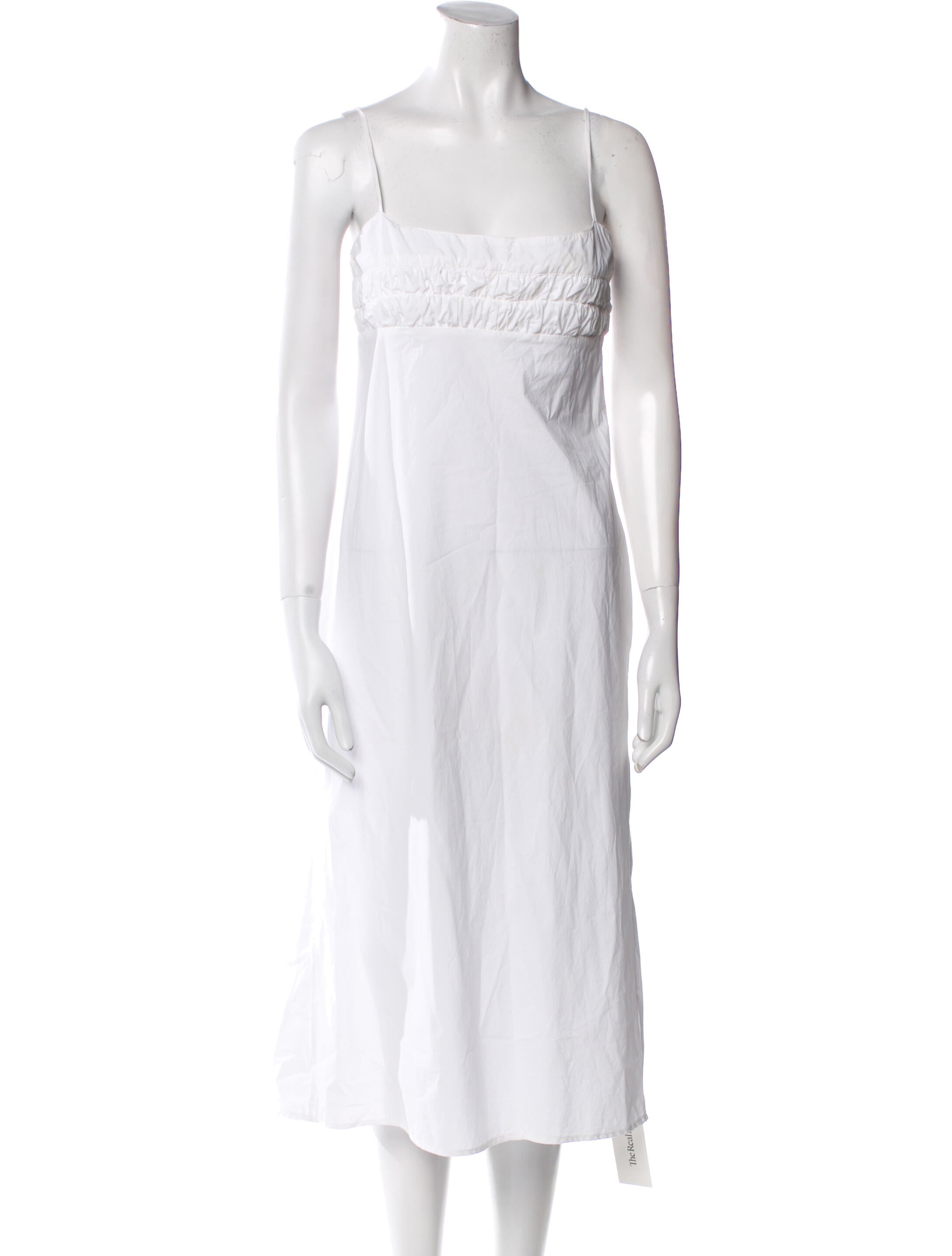 Ciao Lucia Square Neckline Midi Length Dress