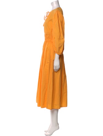 Ciao Lucia Crew Neck Midi Length Dress