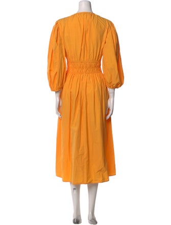 Ciao Lucia Crew Neck Midi Length Dress