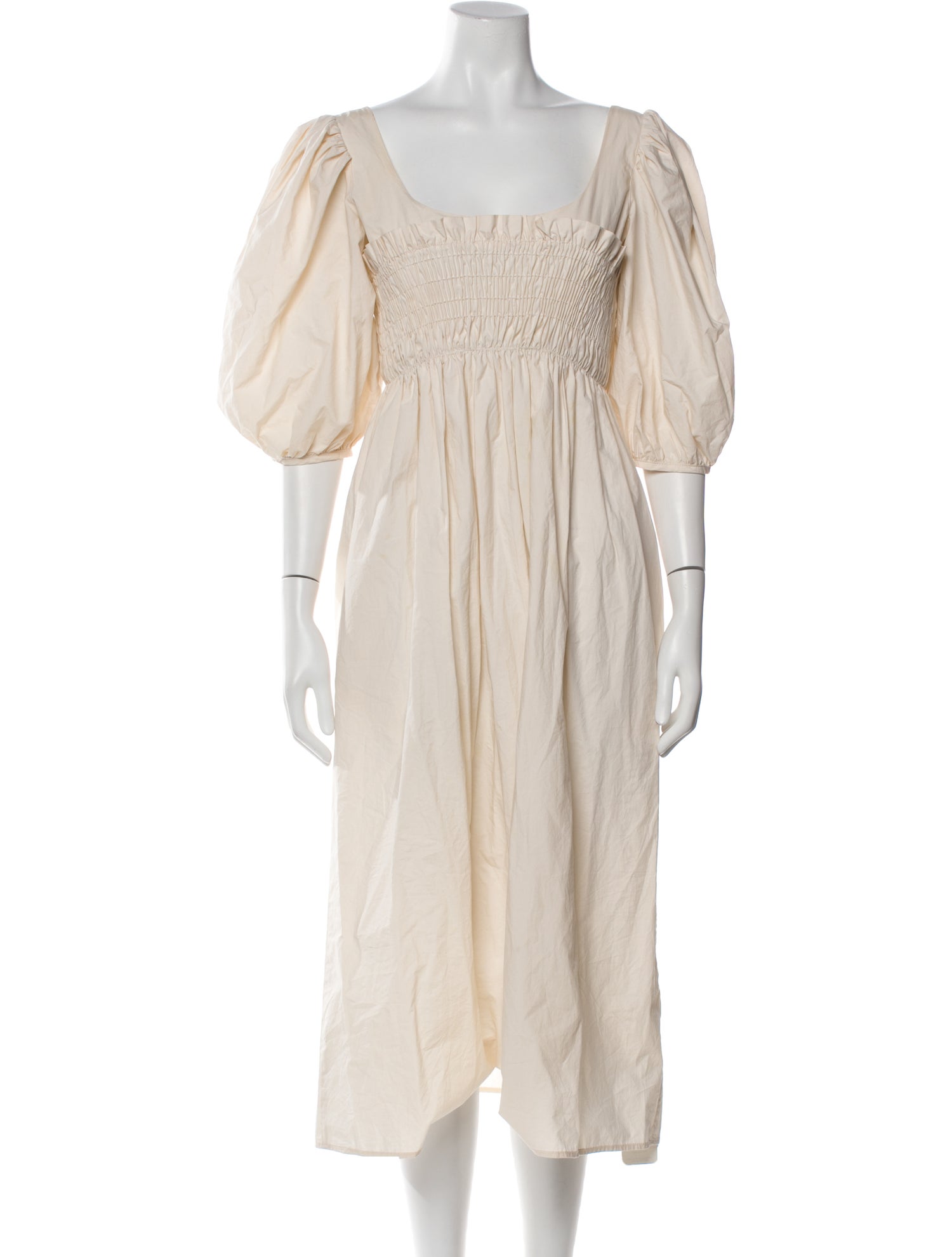 Ciao Lucia Square Neckline Midi Length Dress