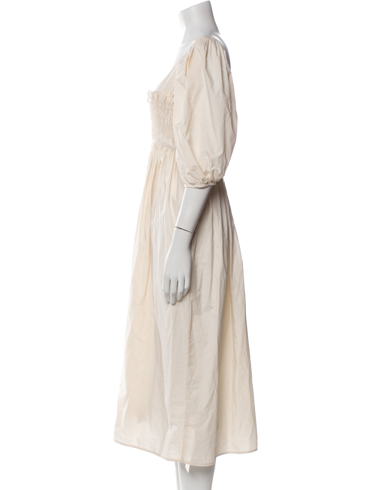 Ciao Lucia Square Neckline Midi Length Dress