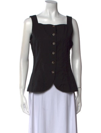 Ciao Lucia Square Neckline Sleeveless Top