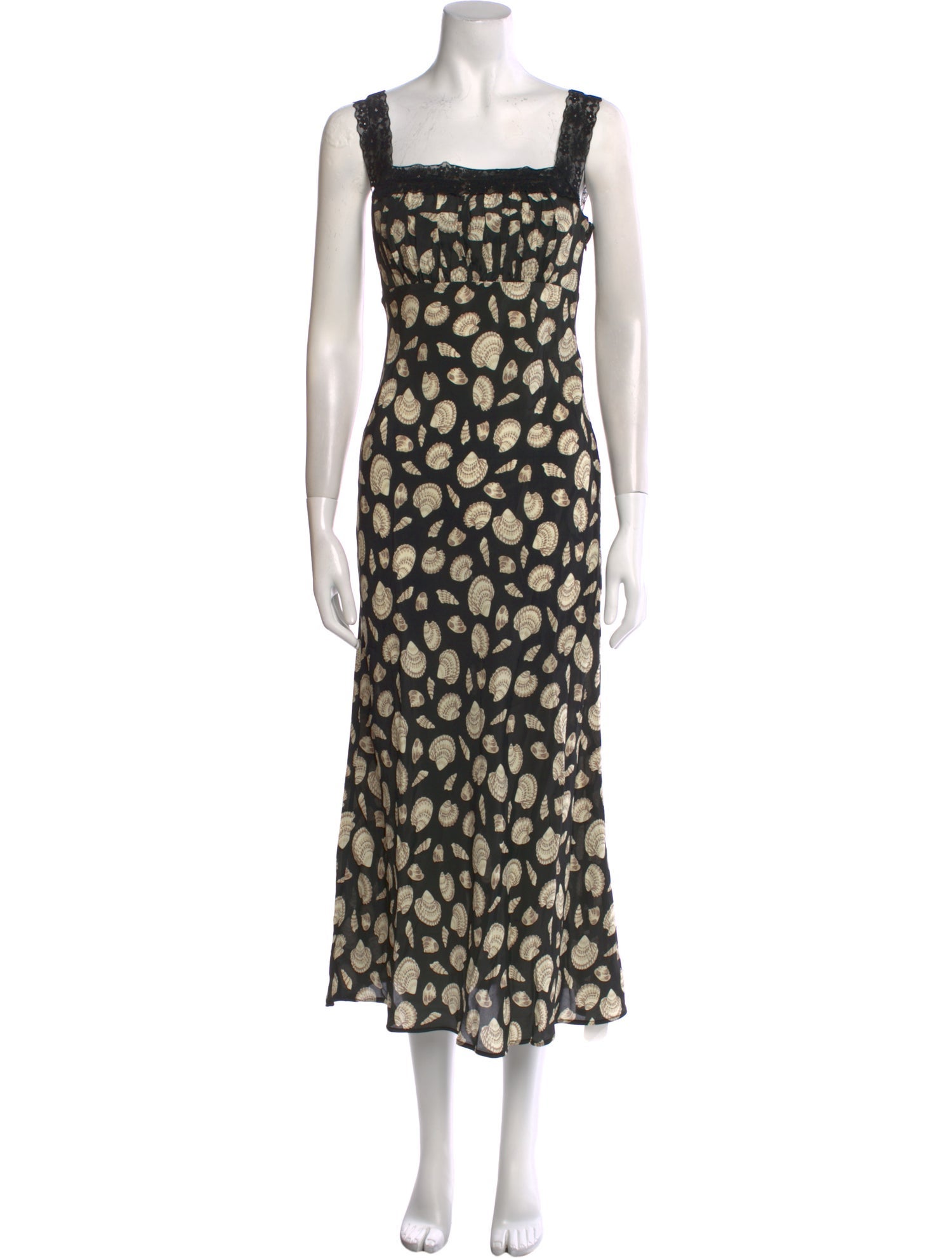 Ciao Lucia Printed Long Dress w/ Tags