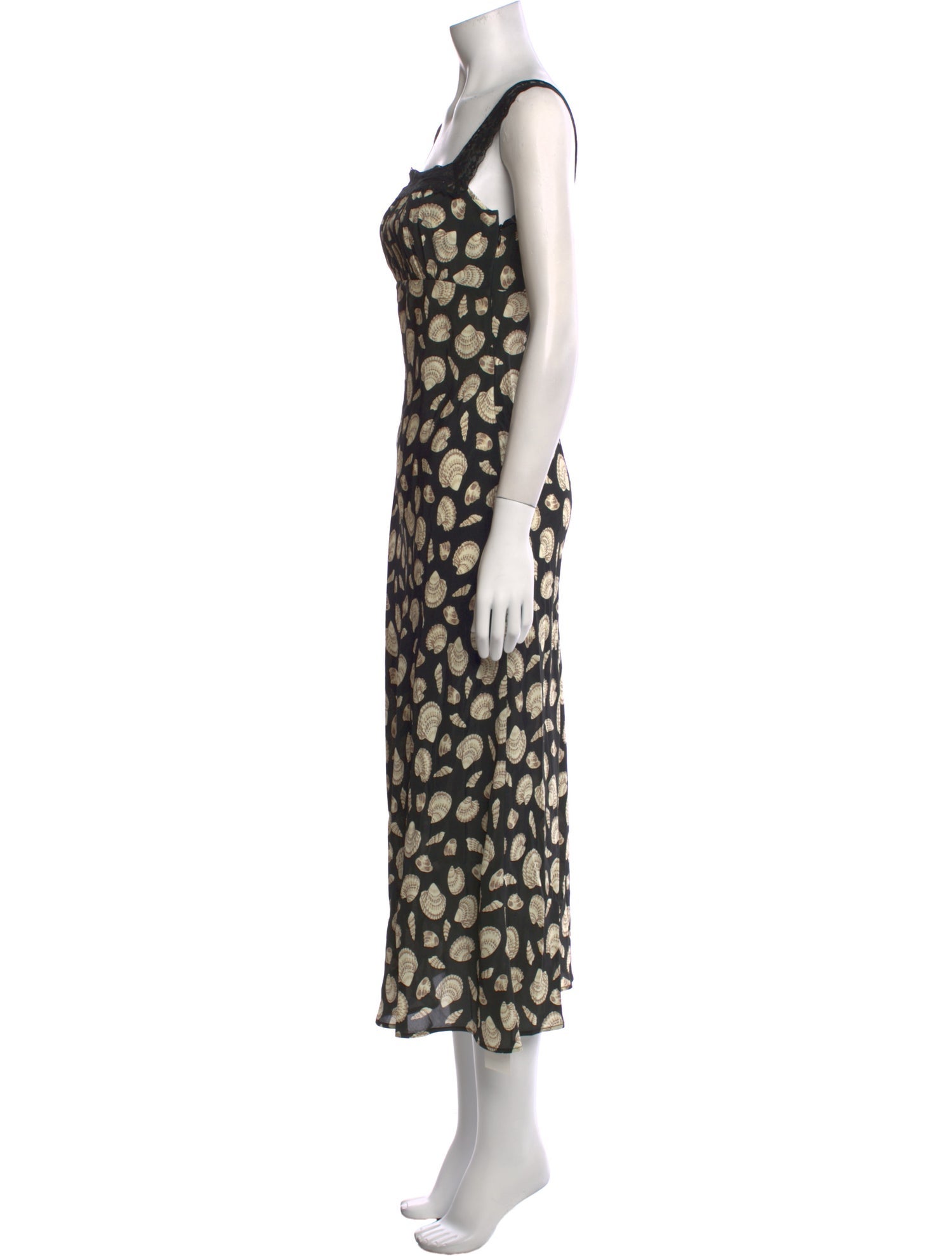 Ciao Lucia Printed Long Dress w/ Tags