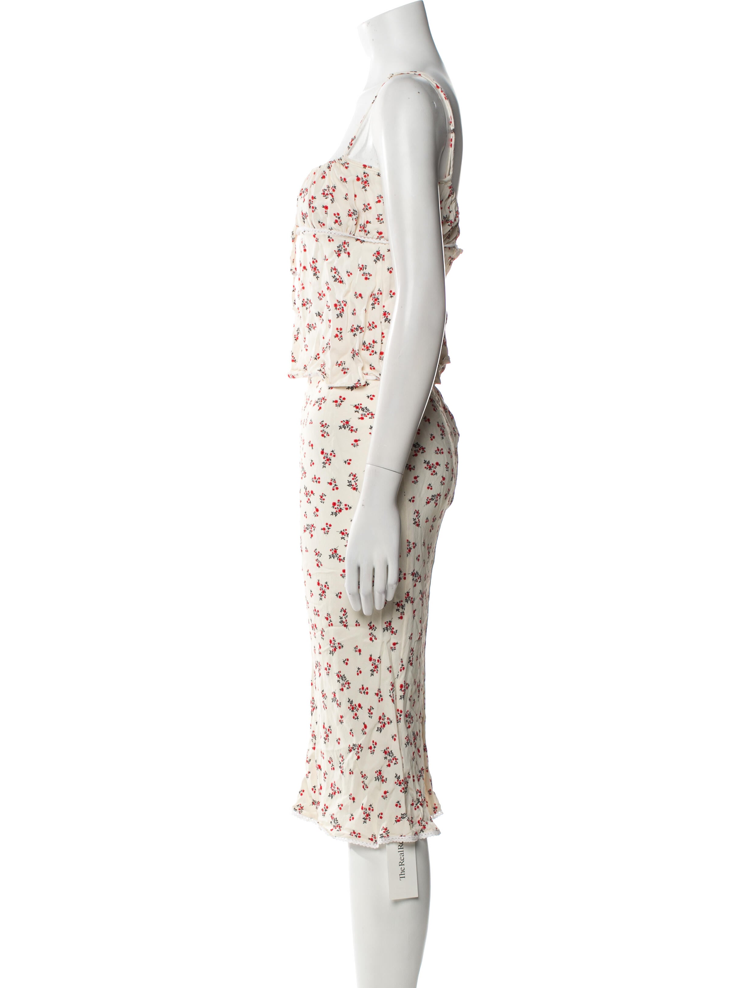 Ciao Lucia Floral Print Skirt Set