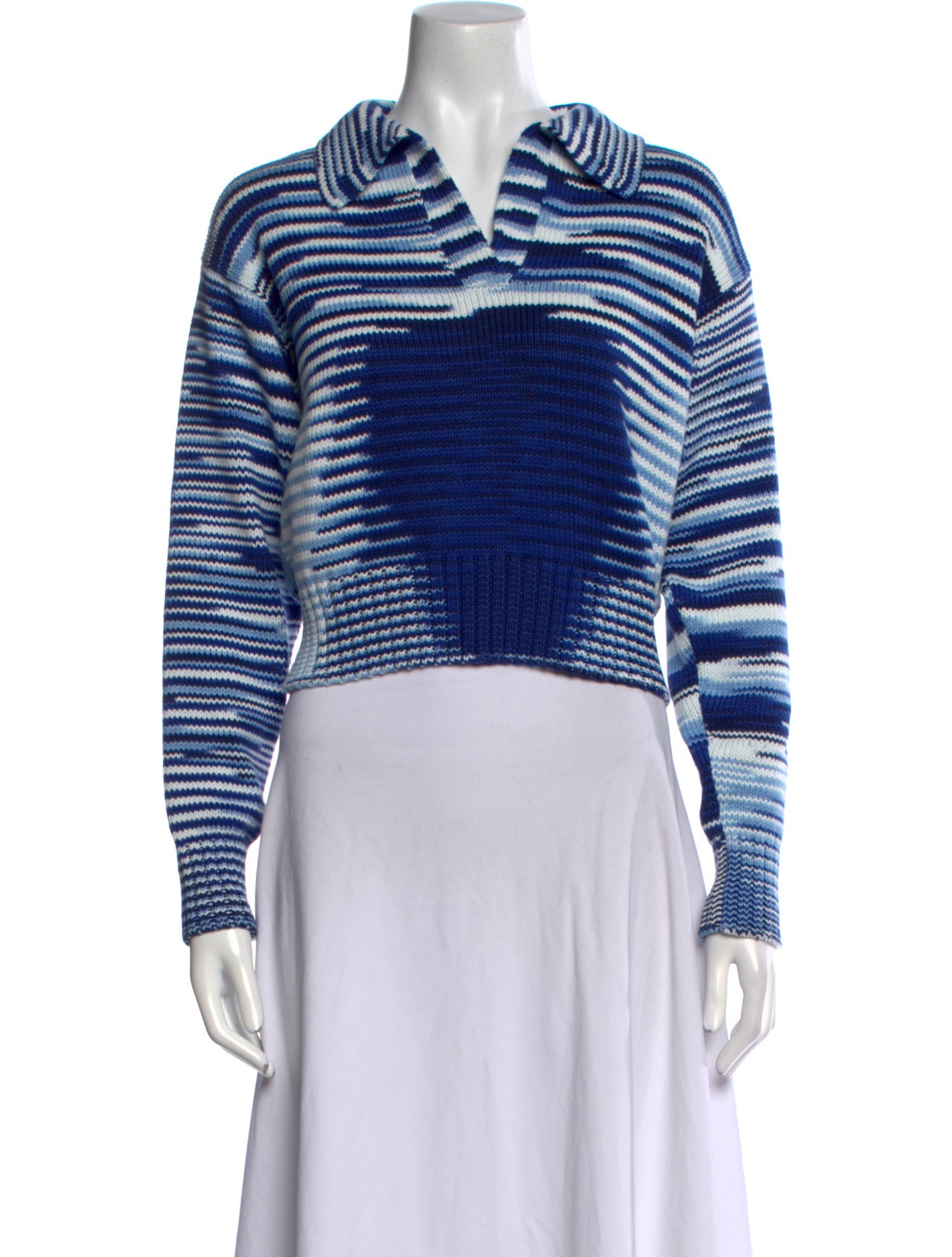 Ciao Lucia Striped V-Neck Sweater