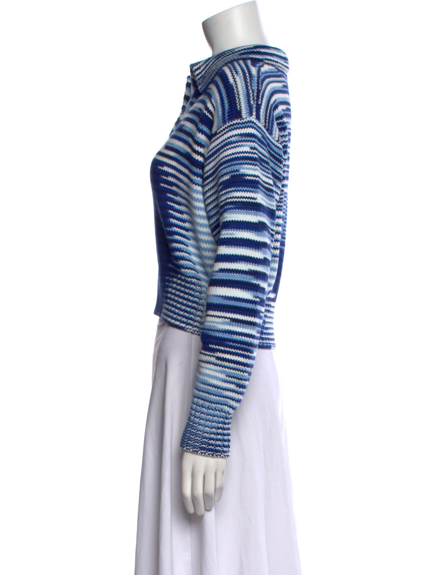 Ciao Lucia Striped V-Neck Sweater