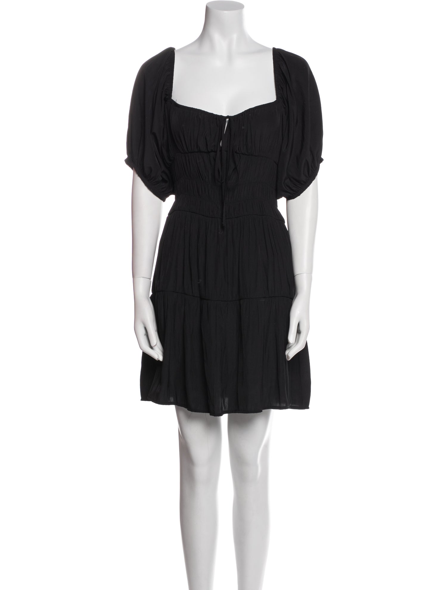 Ciao Lucia Square Neckline Mini Dress