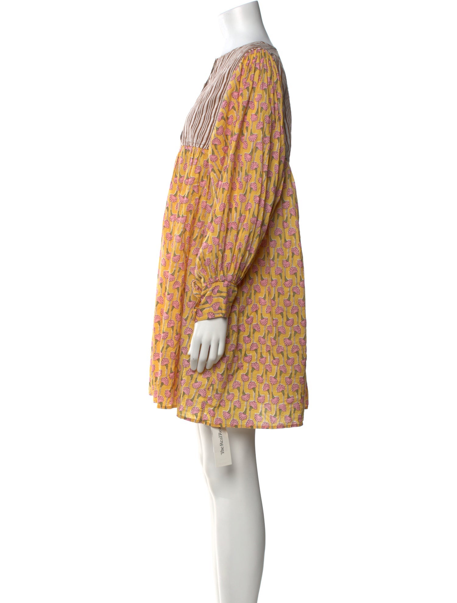 Ciao Lucia Striped Mini Dress