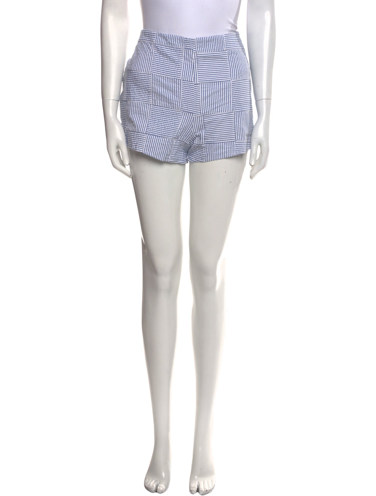 Ciao Lucia Striped Mini Shorts