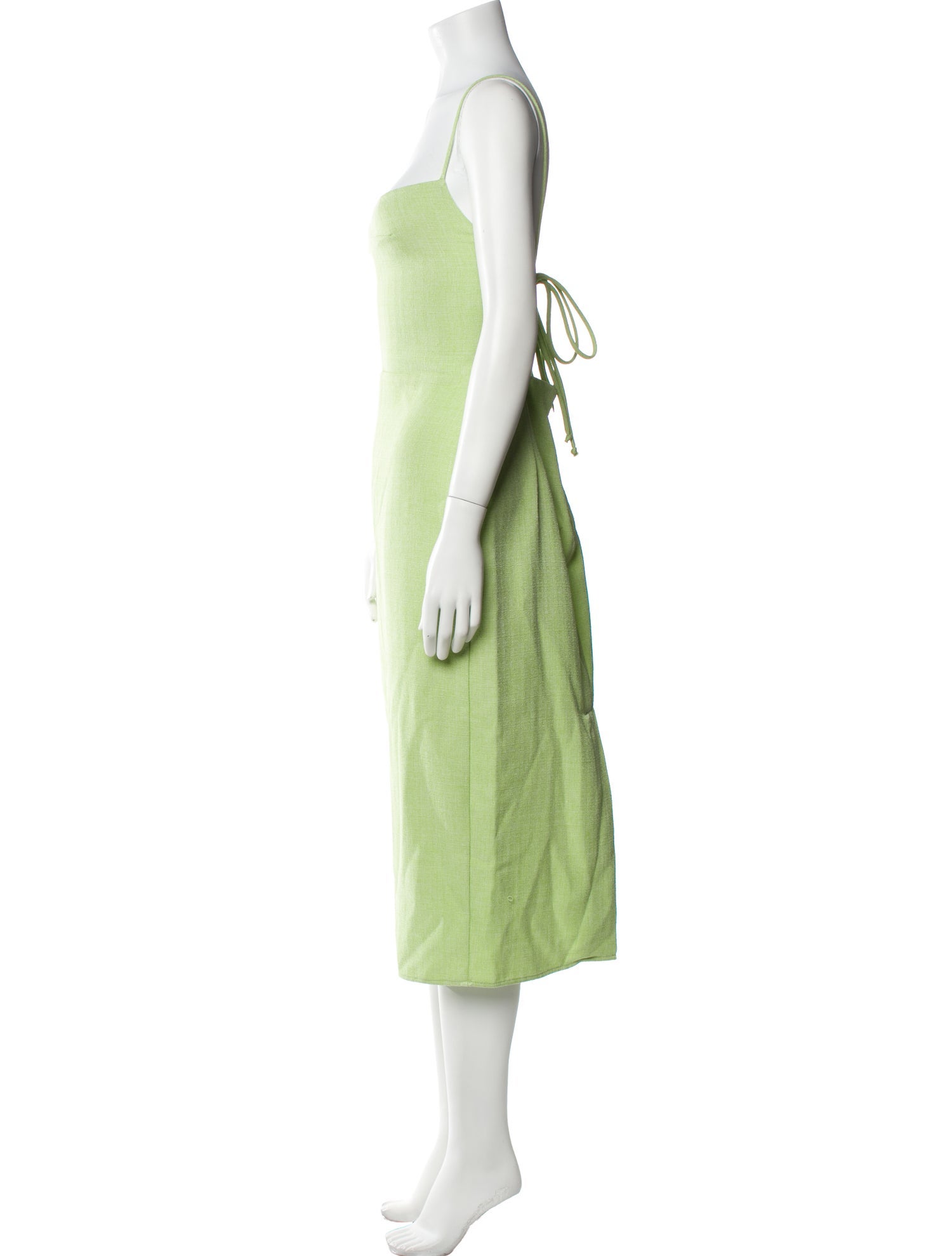 Ciao Lucia Square Neckline Midi Length Dress