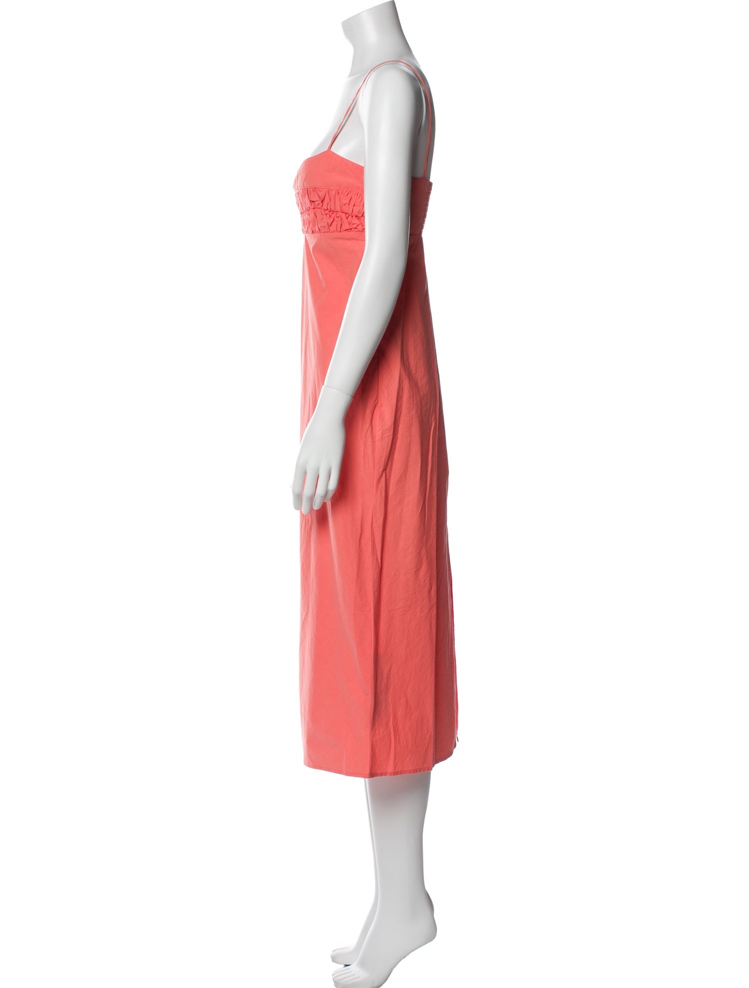 Ciao Lucia Square Neckline Midi Length Dress