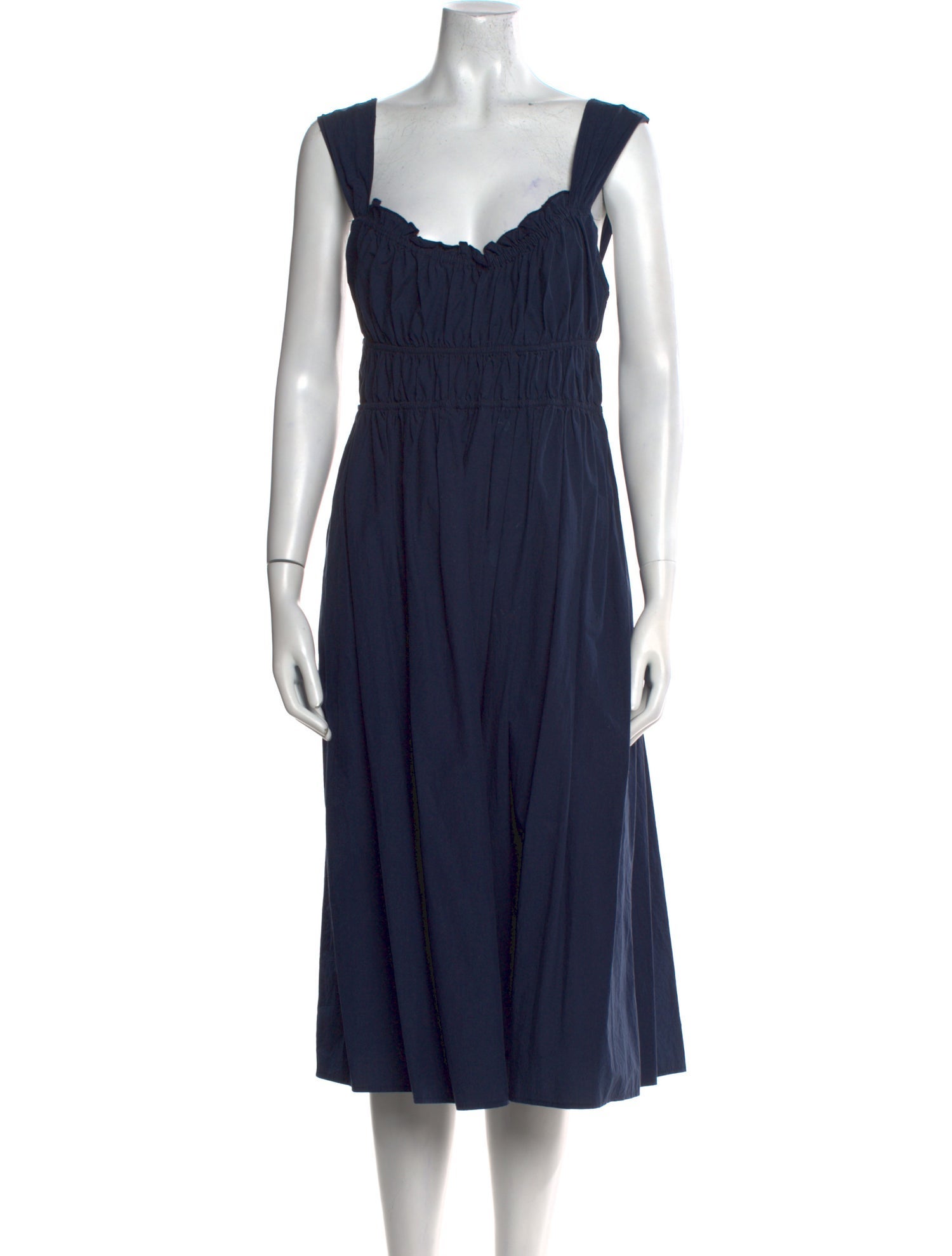 Ciao Lucia Square Neckline Midi Length Dress