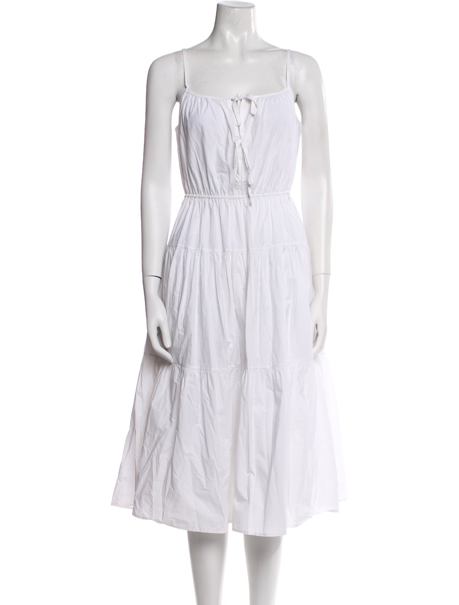 Ciao Lucia Square Neckline Midi Length Dress