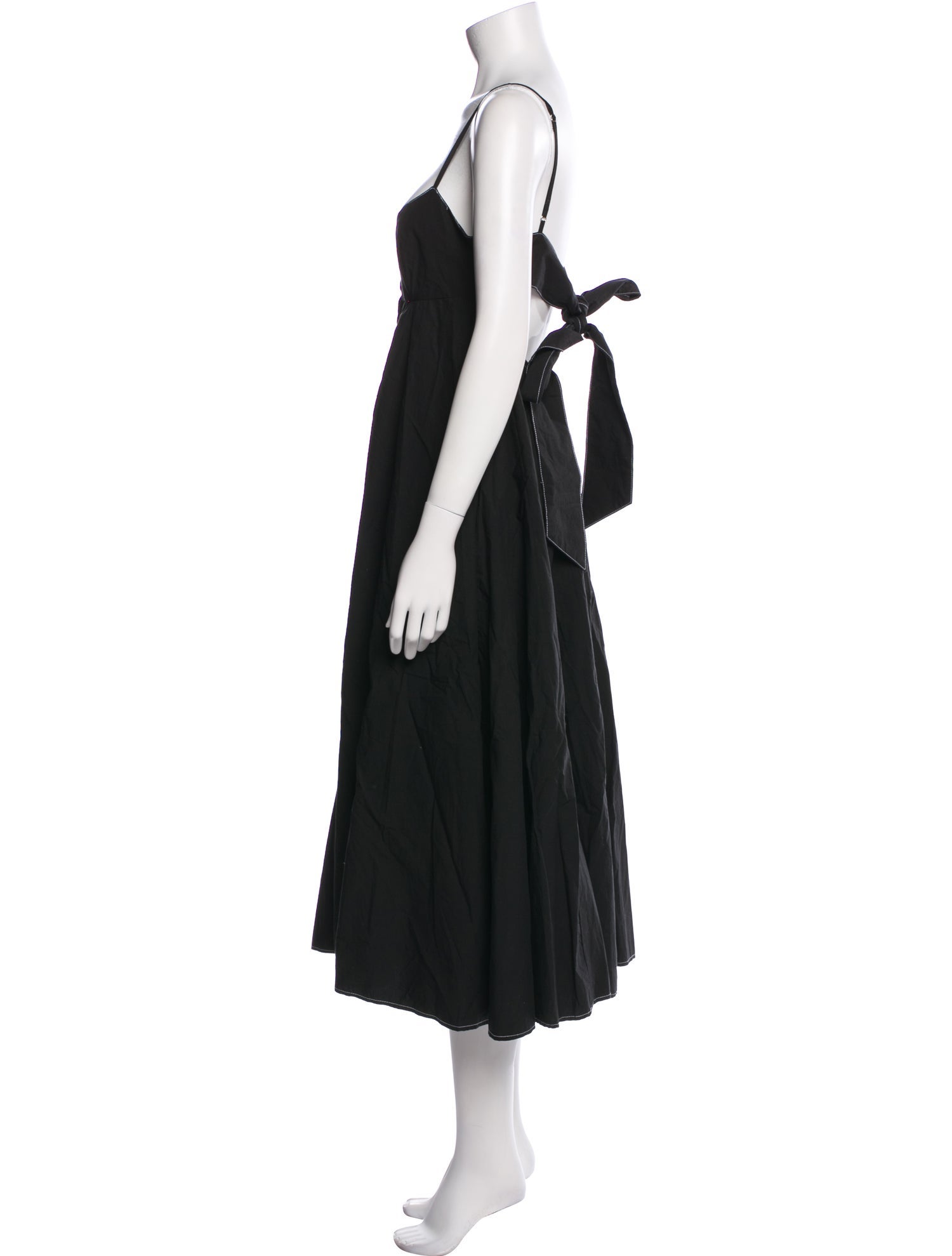 Ciao Lucia Square Neckline Midi Length Dress