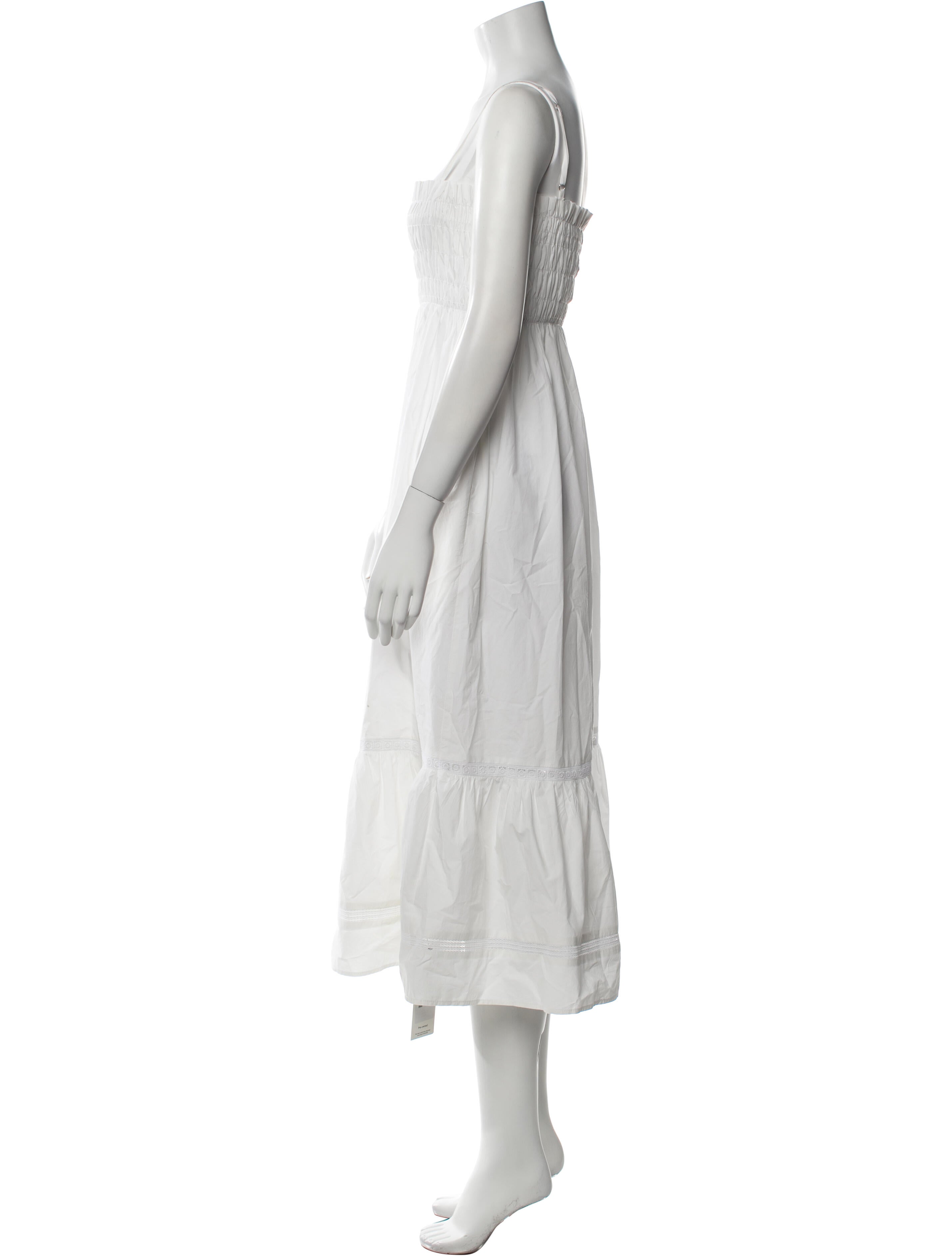 Ciao Lucia Square Neckline Midi Length Dress