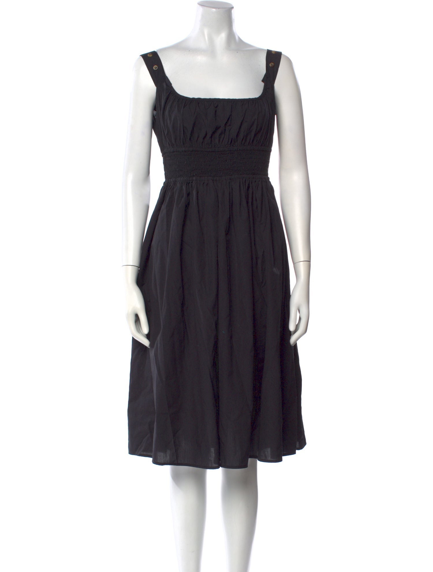 Ciao Lucia Square Neckline Knee-Length Dress