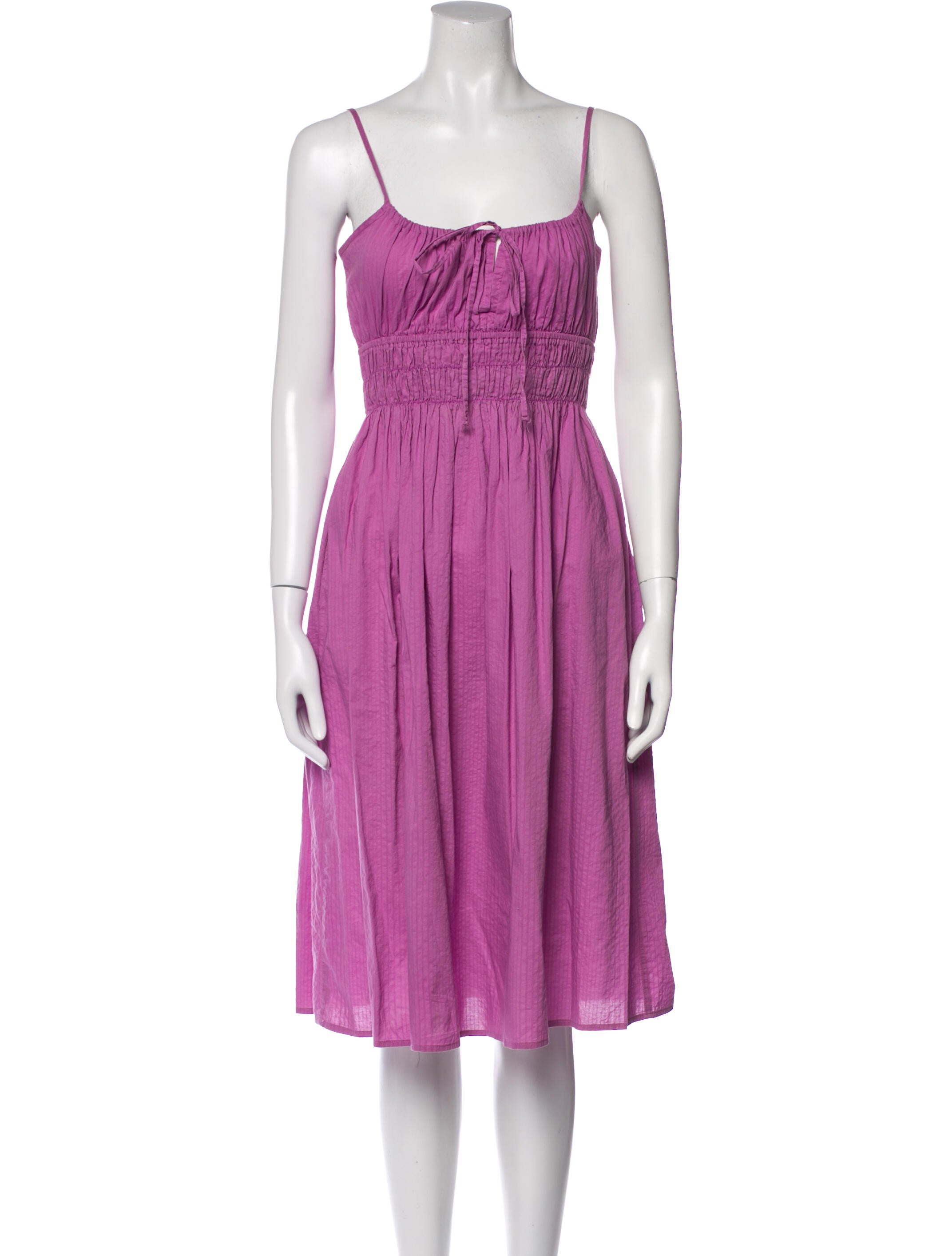 Ciao Lucia Square Neckline Knee-Length Dress