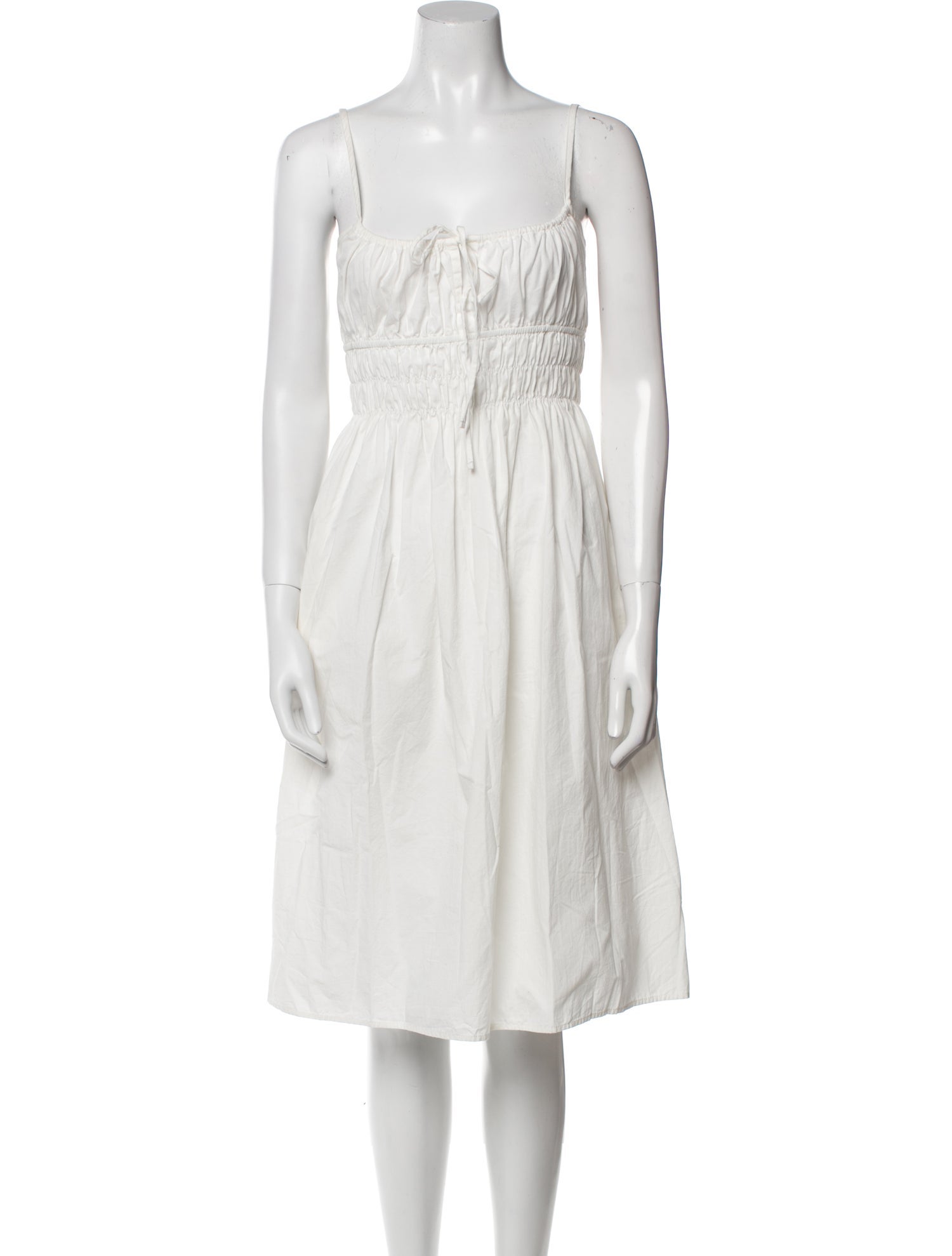 Ciao Lucia Square Neckline Knee-Length Dress