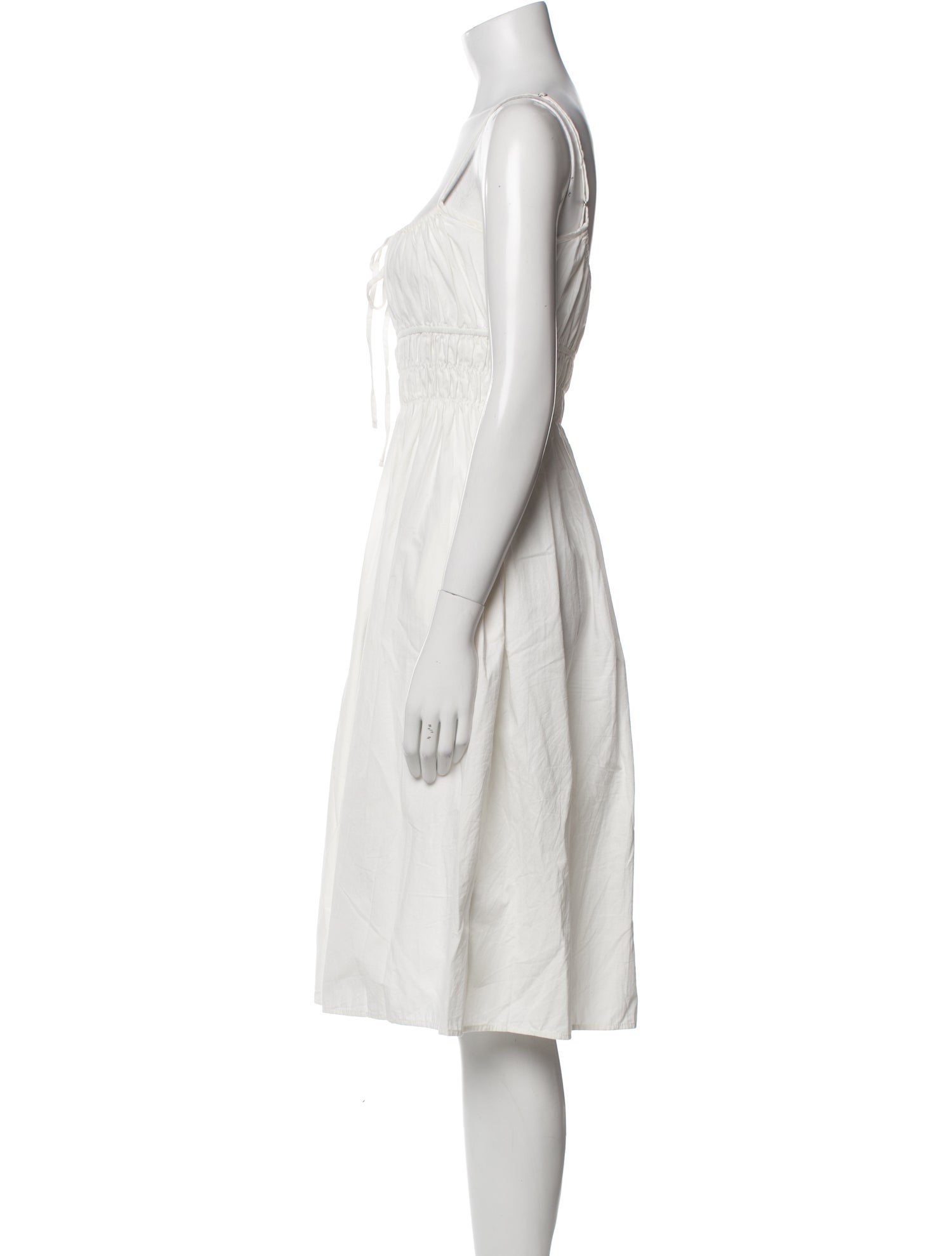 Ciao Lucia Square Neckline Knee-Length Dress