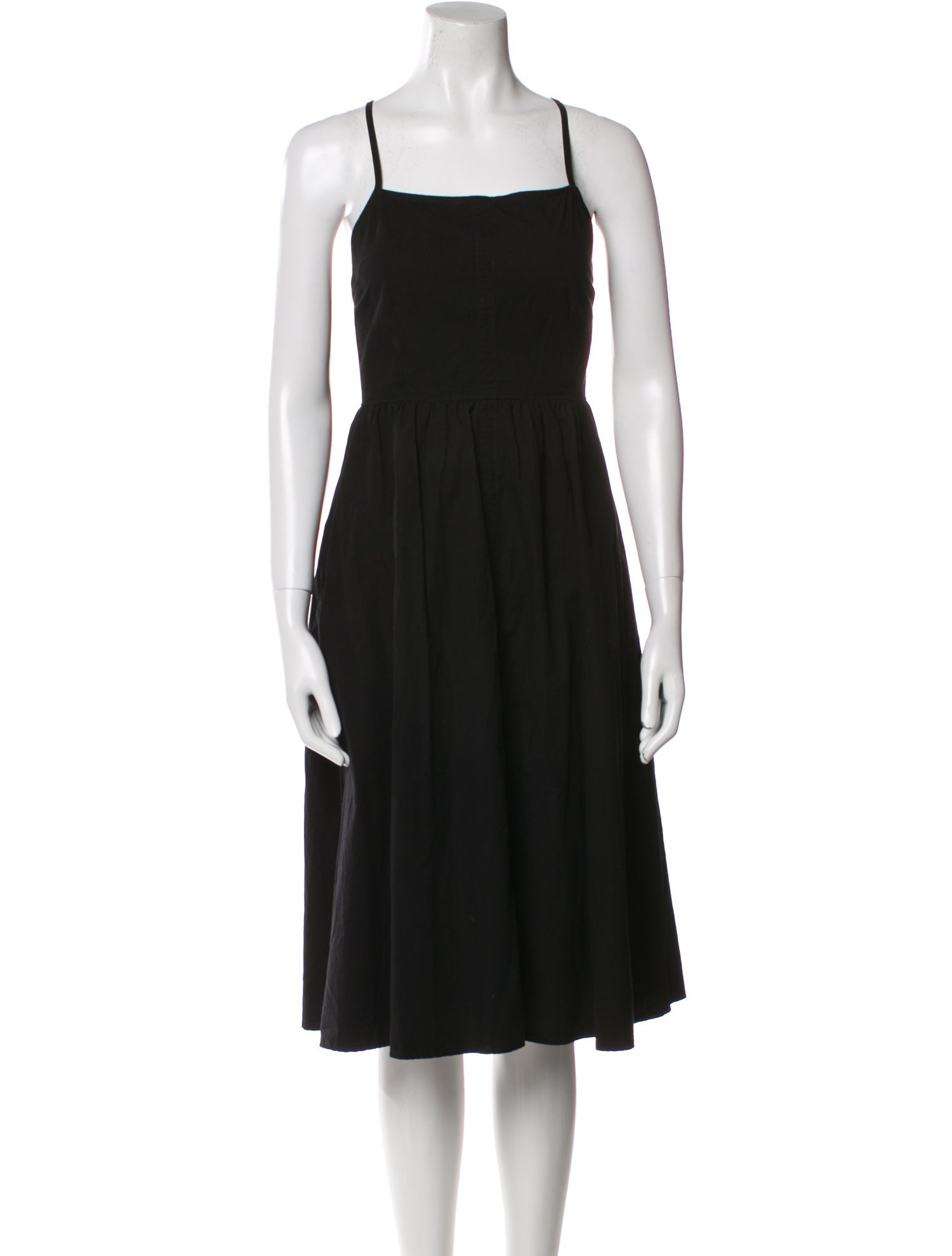 Ciao Lucia Square Neckline Knee-Length Dress