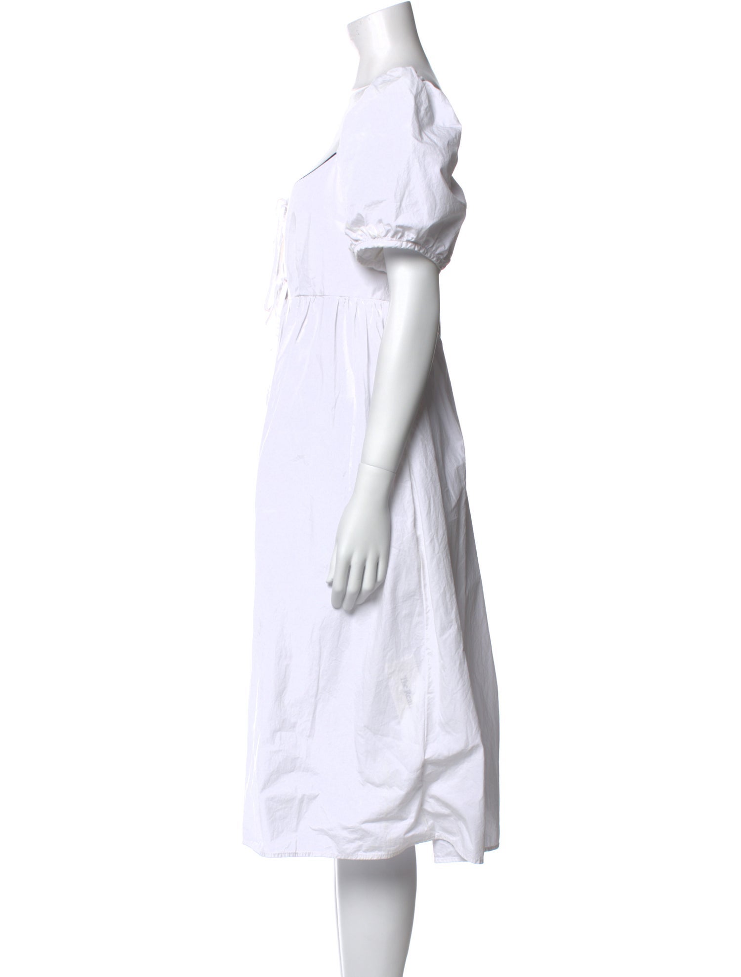 Ciao Lucia Square Neckline Knee-Length Dress