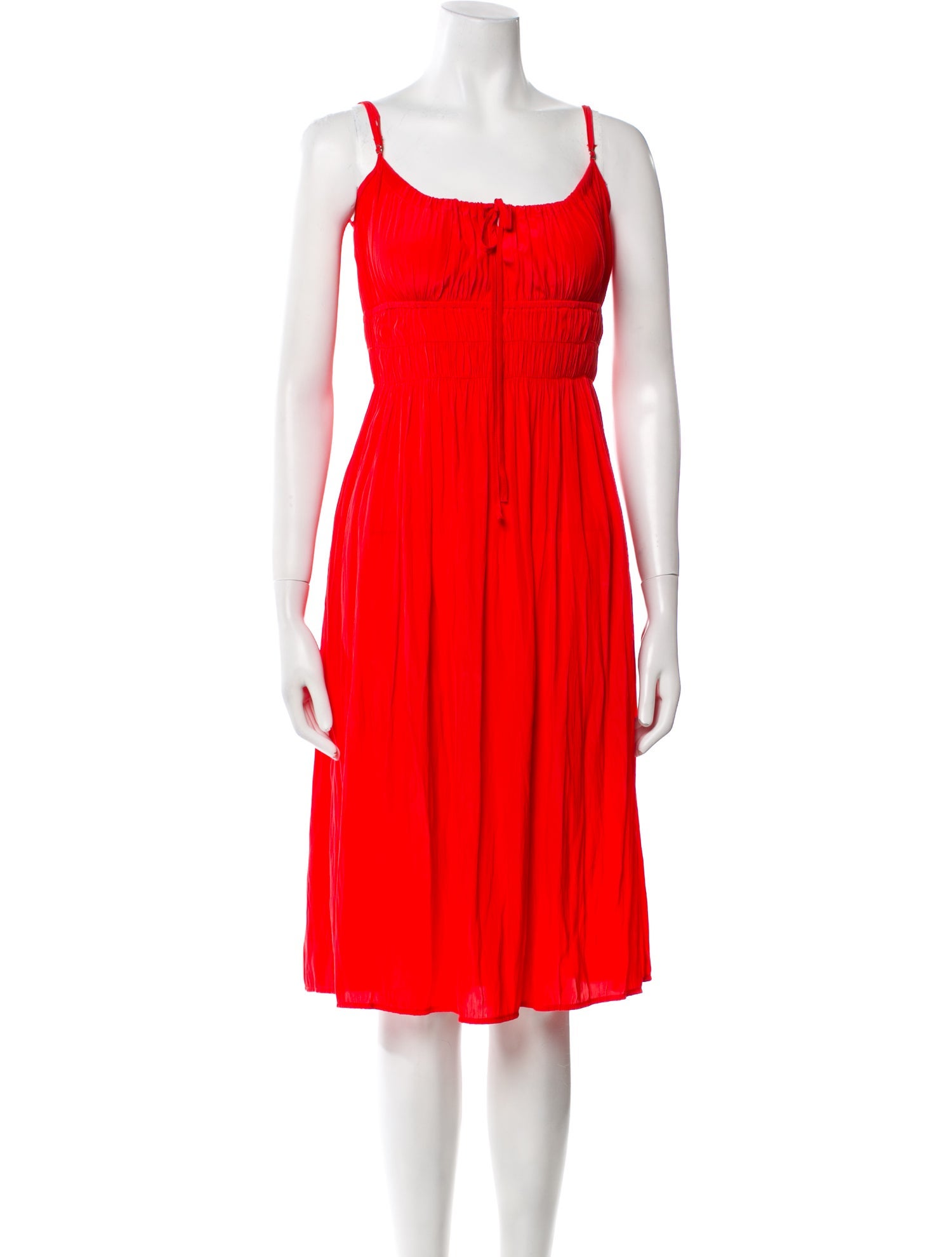 Ciao Lucia Square Neckline Midi Length Dress