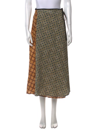 Ciao Lucia Printed Midi Length Skirt