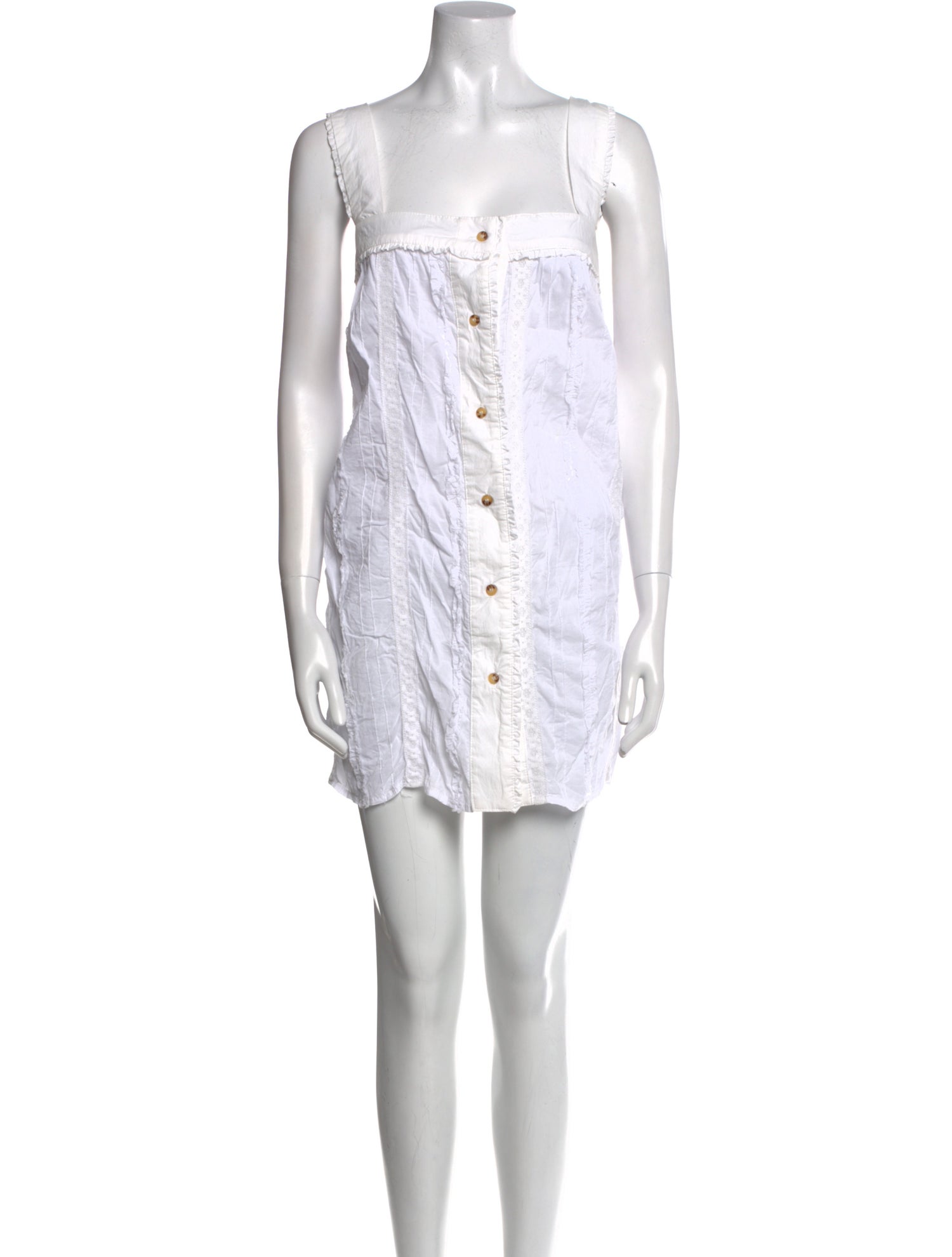 Ciao Lucia Square Neckline Mini Dress