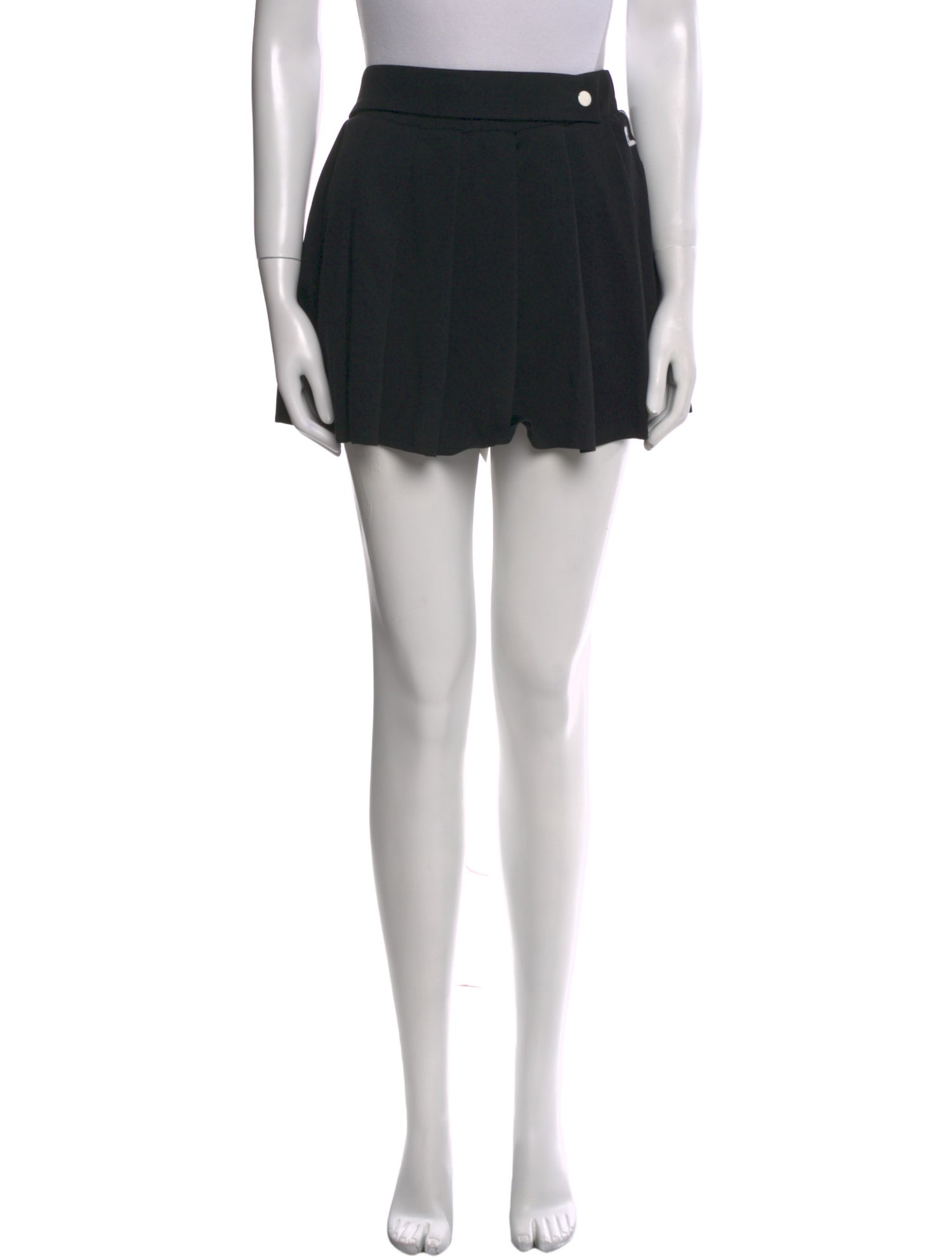 Ciao Lucia Pleated Accents Mini Skirt