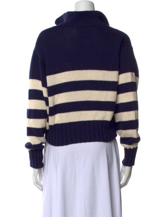 Ciao Lucia Striped V-Neck Sweater