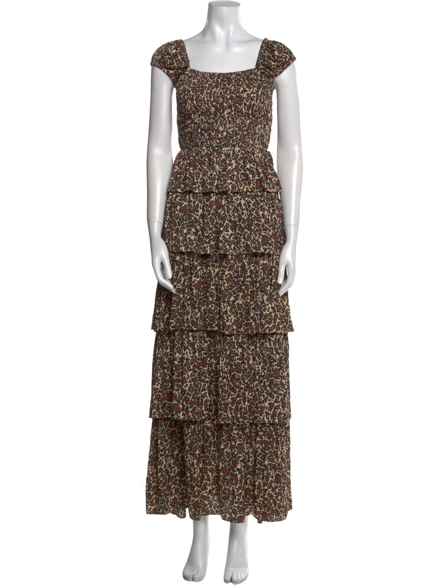 Ciao Lucia Printed Long Dress