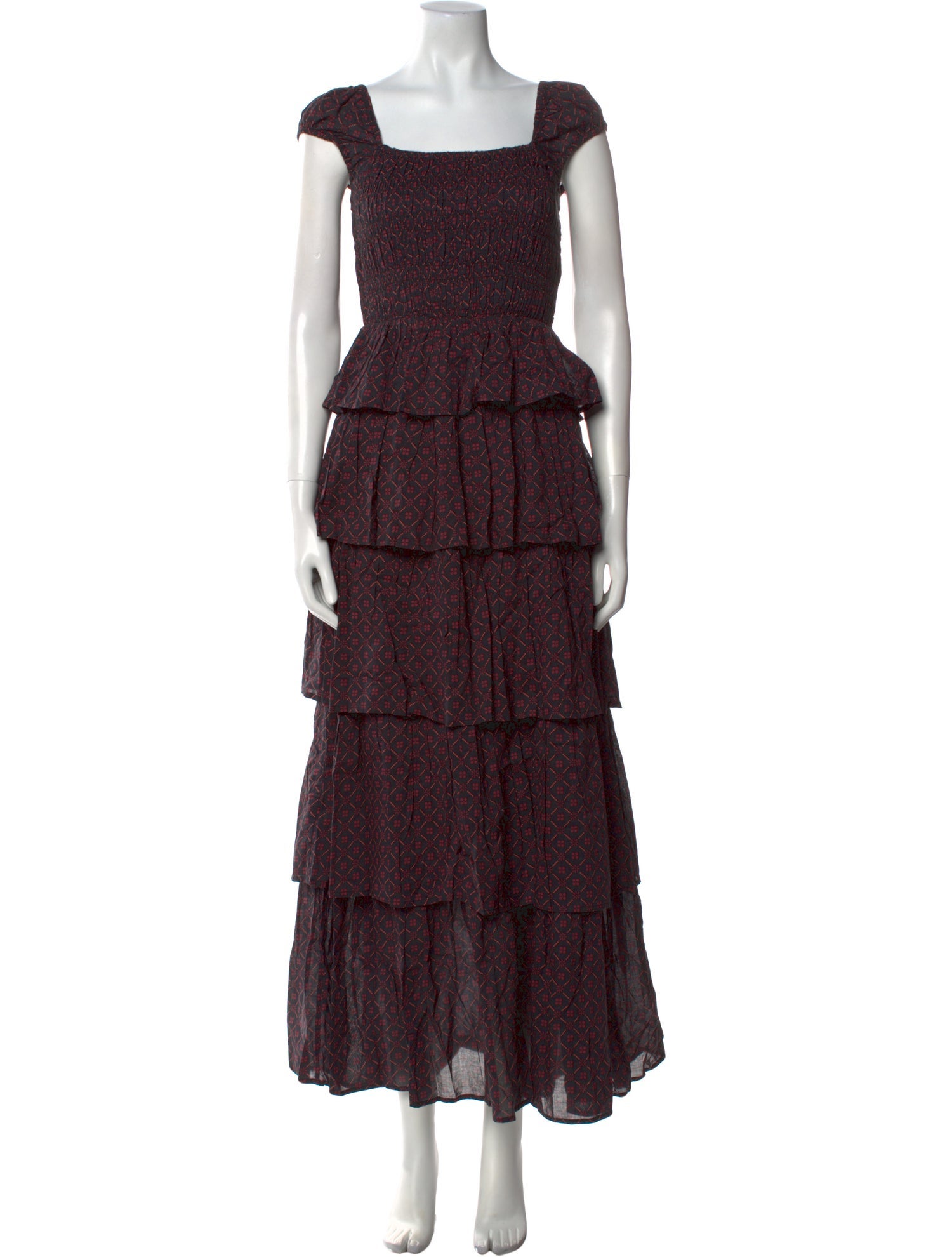 Ciao Lucia Printed Long Dress