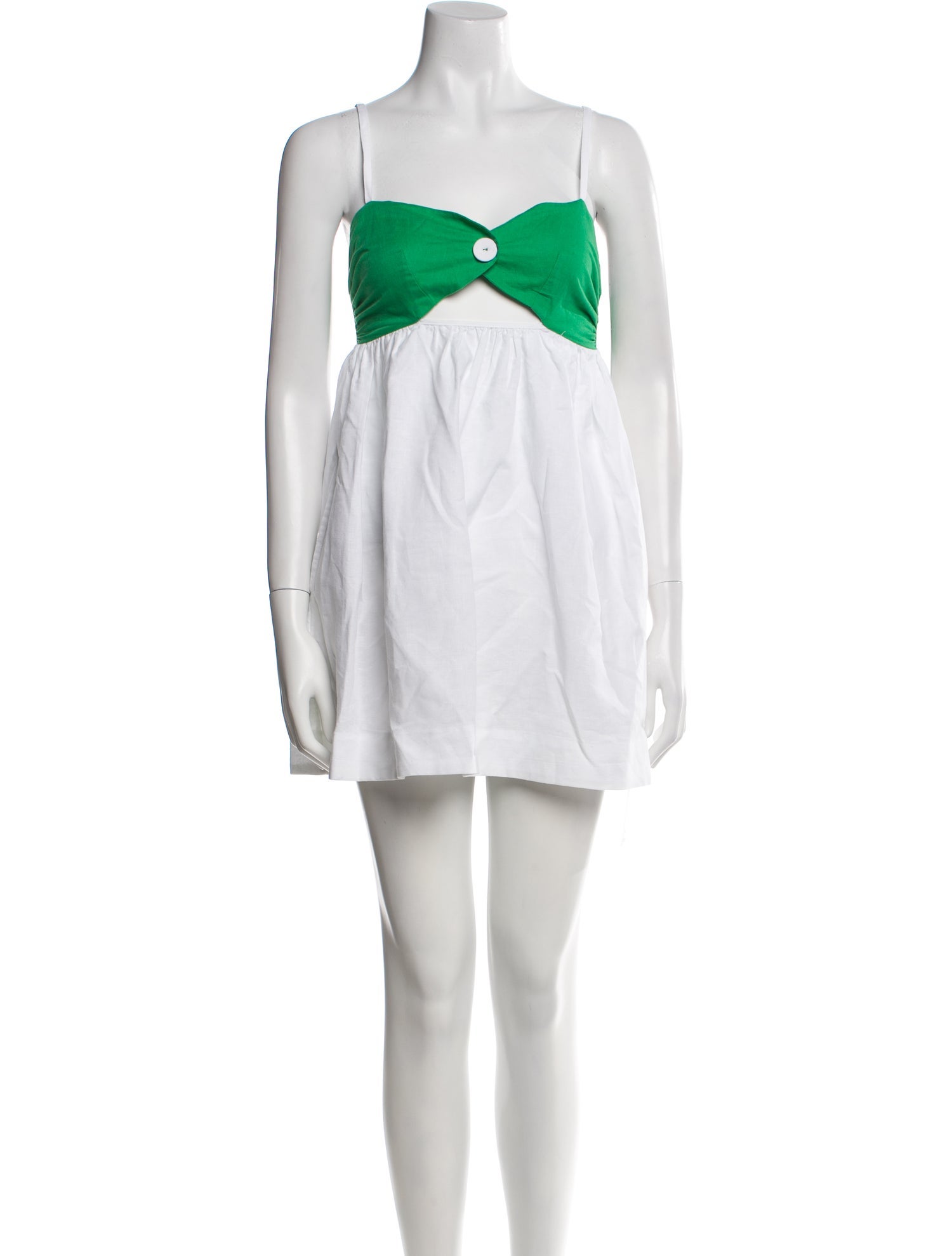 Ciao Lucia Square Neckline Mini Dress