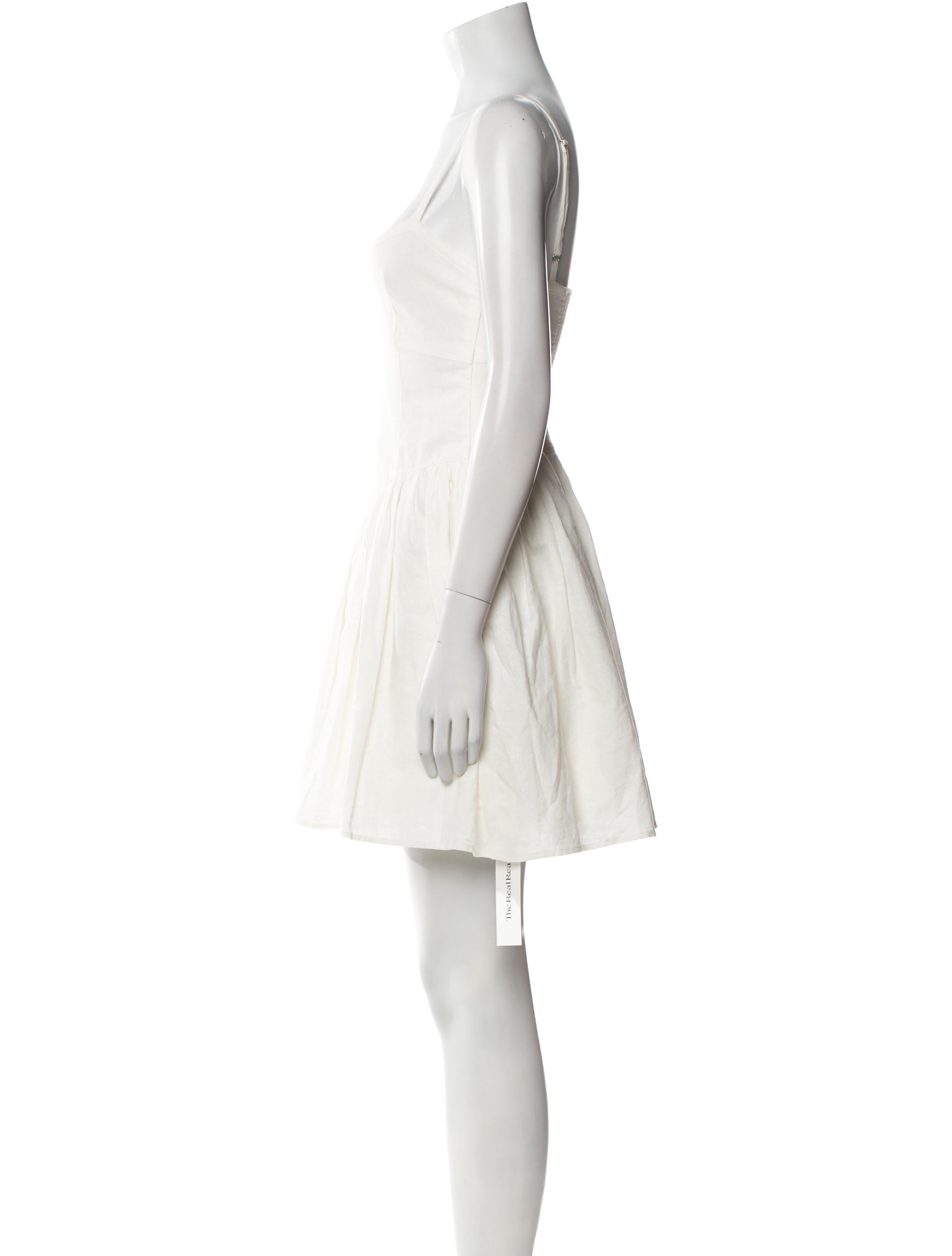 Ciao Lucia Square Neckline Mini Dress